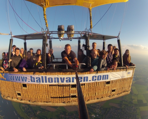 Ballonvaart in Groesbeek met PH TYM